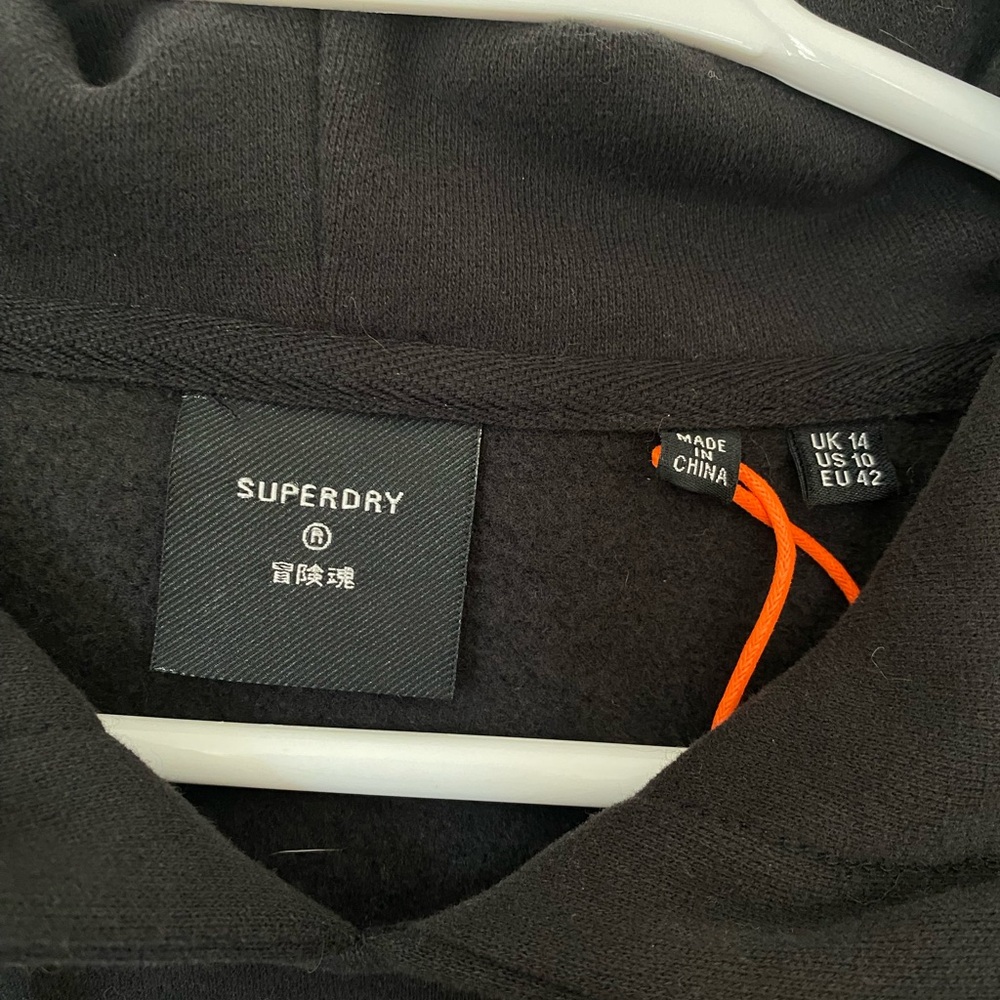 NWT Superdry VL Tonal EMB Hoodie size L - Picture 7 of 7